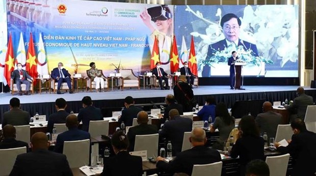 Deputy PM stresses Vietnam’s support for stronger economic ties in Francophonie community